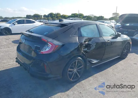 2021 Honda Civic Sport из США, поврежденный, VIN SHHFK7H45MU212810